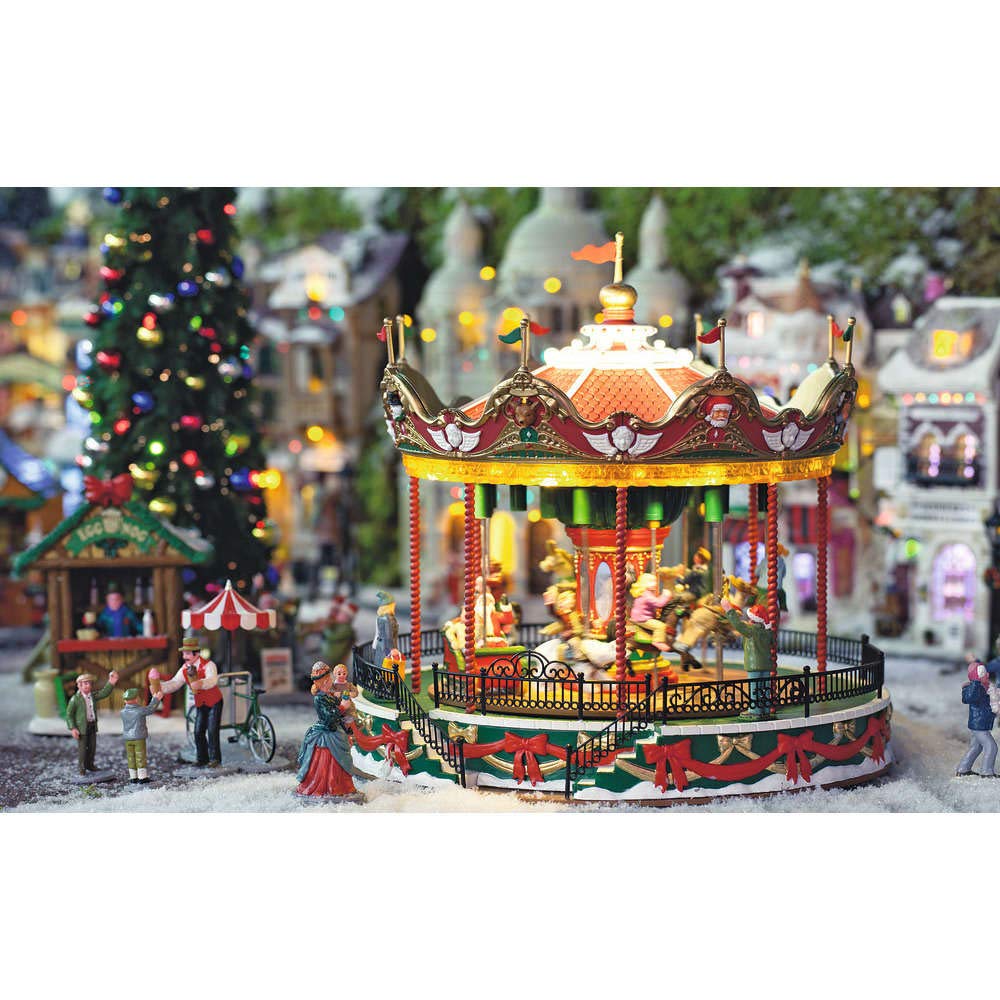Lemax 34682-UK Carnival Sights & Sounds: Santa Carousel