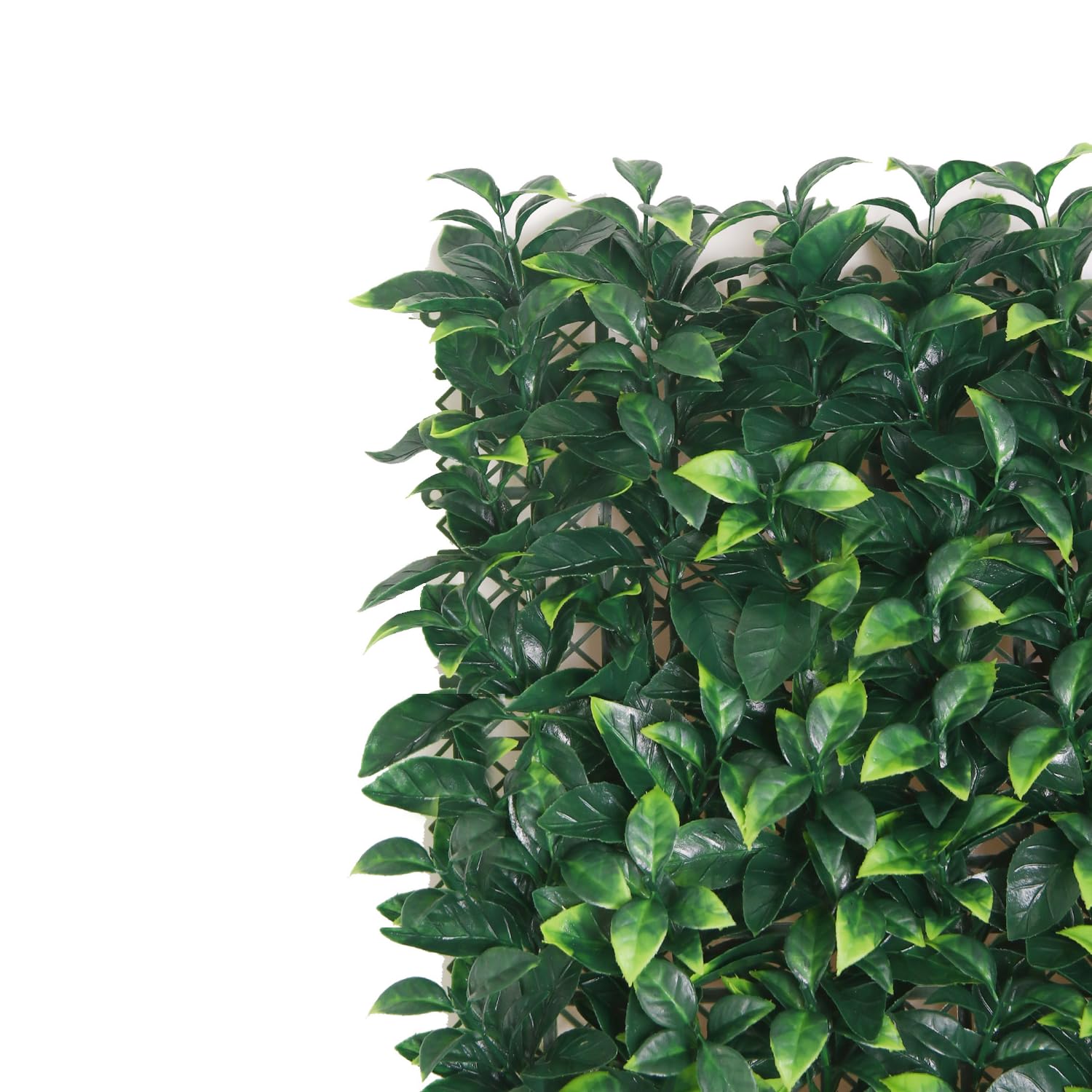 ULAND 12Pc in 20" x 20", Artifical Topiary Gardenia Hedges Panels, Faux Plant Shrubs Greenery Backdrop Wall Decorations, Outdoor Privacy Screen Fence