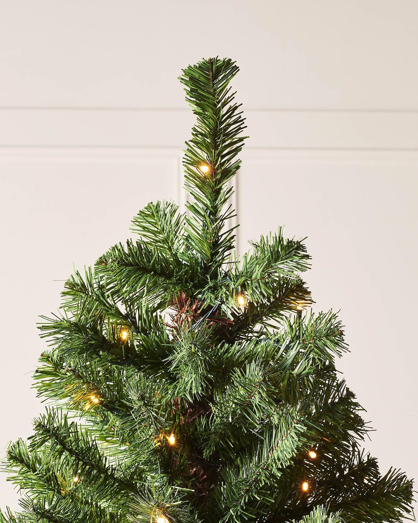 WeRChristmas Pre-Lit Spruce Multi-Function Christmas Tree, 2.1 m - 7 feet with 300-LED Lights, Green