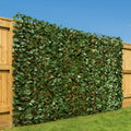 CHRISTOW Expanding Artificial Trellis, Ivy Leaf Hedge, 1m x 1–2m, 8 Pack